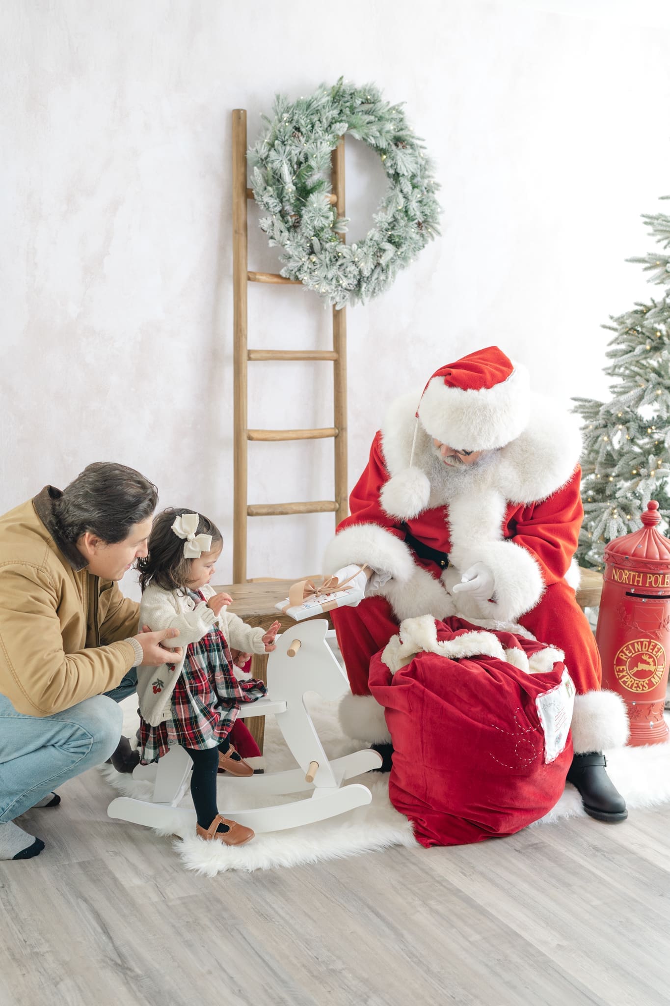 Barrie santa session